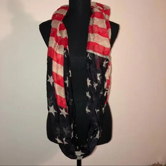 Flag Infinity Scarf - Picture 2 of 3